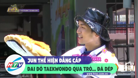 Xem Show CLIP HÀI Jun khẳng định đai đỏ qua trò... đá dép HD Online.